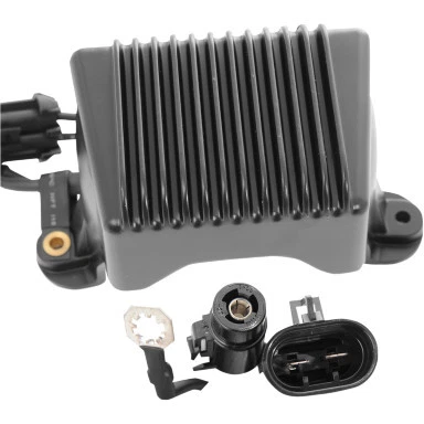 REGULADOR DE VOLTAJE NEGRO HARLEY FLHR ROAD KING FLTR ROAD GLIDE 2004-2005 Foto 1 de 1