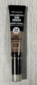 Revlon ColorStay 24 Hrs Skin Awaken Caffeine & C 5-in-1 Concealer # 055 Latte - Picture 1 of 1
