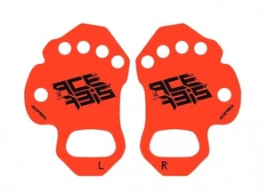 ACERBIS PALM PROTECTORS SAVERS ORANGE MOTOCROSS MX ENDURO NO BLISTERS GLOVES BMX - Picture 1 of 1