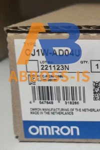 Nueva unidad de entrada analógica original Omron CJ1W-AD04U PLC CJ1WAD04U - Imagen 1 de 1