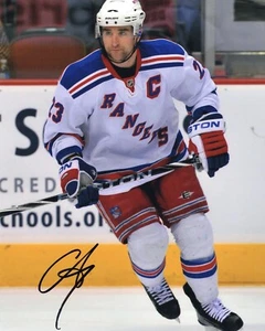 CHRIS DRURY SIGNED AUTOGRAPH NEW YORK RANGERS 8X10 PHOTO PROOF - Picture 1 of 2