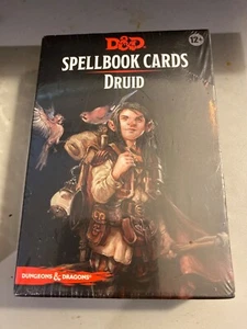 Dungeons & Dragons D&D Spellbook Cards, Druid *Sealed NIB* Wizards Of The Coast - Picture 1 of 1