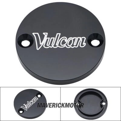 Front Brake Fluid Cylinder Reservoir Cover For Kawasaki Vulcan VN 500 750 800 - Image 1 of 4