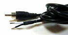 RCA 6-ft Male Shielded Audio Cable to Bare Wire for Speakers Subwoofer