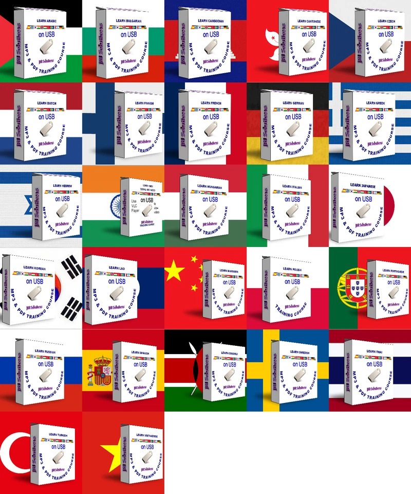 Learn To Speak fluent Language Training Course USB,MP3  PDF Teach Yourself Audio - Image 1 of 1