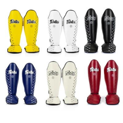 Protectores Fairtex Espinilleras SP5 Protección Muay Thai Kickboxing MMA Sparring Foto 1 de 4