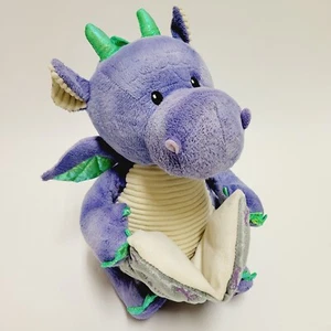 Lila Drache Plüsch Kuschelscheune Dalton Storytelling animiertes Stofftier Spielzeug - Bild 1 von 17