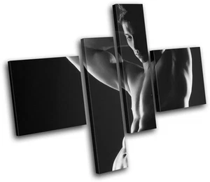 Gain Muscle Gym Man Erotic MULTI LONA pared arte Foto impresion - Imagen 1 de 1