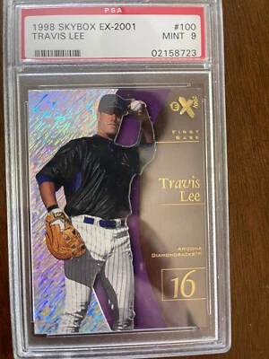 Travis Lee 1998 Skybox 100 PSA 9 - Image 1 of 2