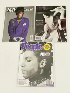 PRINCE Magazine Lot - Time - Rolling Stone - People tributes - Picture 1 of 7