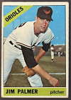 1966 Topps Jim Palmer Rookie #126 Baltimore Orioles Crease Free