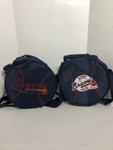 2 - Kid’s Atlanta Braves Circular Insulated Strap Bags Cover