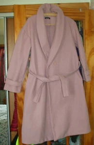 Boohoo - Mantel - schön, edel, warm, babyrosa, Barbie UK10, kleiner Fleck - Bild 1 von 6