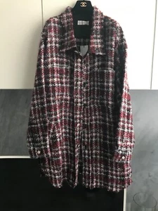 FAITH CONNECTION HERREN/UNISEX TWEED OVER JACKE GR. M VARIOPINTA - Bild 1 von 22