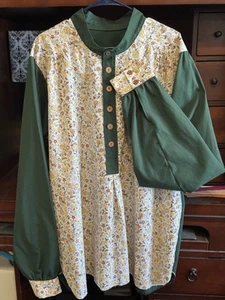 *NEW* Mens 1800s Western Cowboy Pioneer Shirt - Buckaroo - Size: XXL Tall - Picture 1 of 3