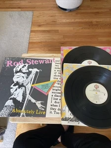 ROD STEWART "Absolutely Live" 2LP US 1982 Warner Bros. 1-23743 MINT Vinyl - Picture 1 of 2