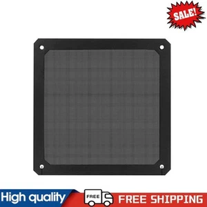 Magnetischer Staubfilter Computergehäuse Lüfter Staubdicht Netz Abdeckung Schutz (14 cm) (schwarz) - Bild 1 von 12