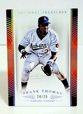 Panini National Treasures 2015 multideporte Frank Thomas Century plata/25 # 46  Foto 1 de 4
