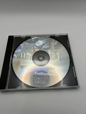 Vintage Microsoft Windows 2000 Professional Edition CD ROM With Key - Image 1 of 4