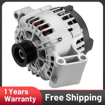 New Alternator for Ford Fiesta 2011-2019 L4 1.6L 120 A 12 V CW 6-Groove L4 1.6L - Image 1 of 4