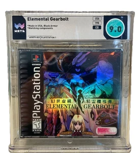 Elemental Gearbolt PS1 (Sony PlayStation 1, 1998) CIB WATA Grading 9.0 - Picture 1 of 16