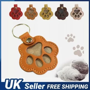 1pc Pet Memorial Keychain, Pet Hair Keepsake, Memorial Pet Fur Holder NEW - Picture 1 of 13