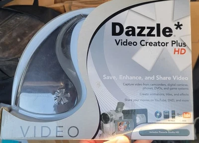 Dazzle Video Creator Plus DVD Converter VHS RCA Pinnacle Software Video Capture - Image 1 of 2