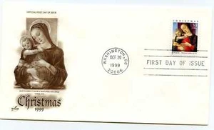 3355 Christmas 1999, Madonna  ArtCraft FDC - Picture 1 of 1