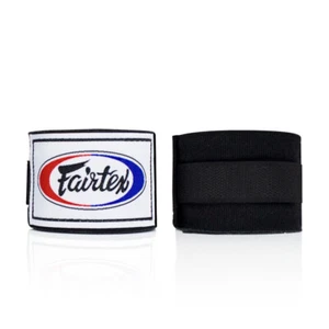 2 Pcs Fairtex Elastic Cotton Handwraps Muay Thai Boxing HW2 Full-Length 180-inch - Picture 1 of 18