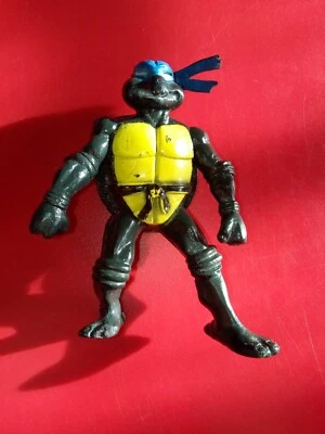 TMNT Teenage Mutant Ninja Turtles Leonardo Action Figure Bootleg 8cm - Immagine 1 di 2