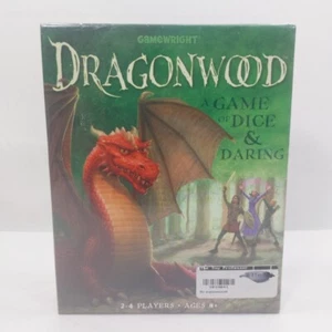 Nuevo en caja Gamewright Dragonwood A Game of Dice & Daring Fantasy Juego de cartas Nuevo y sellado - Imagen 1 de 10