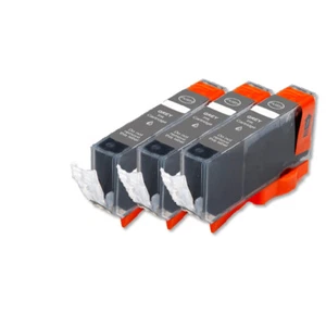 3 PK GRAY Ink Cartridge plus chip for CLI-221GY Pixma MP980 MP990 - Picture 1 of 1