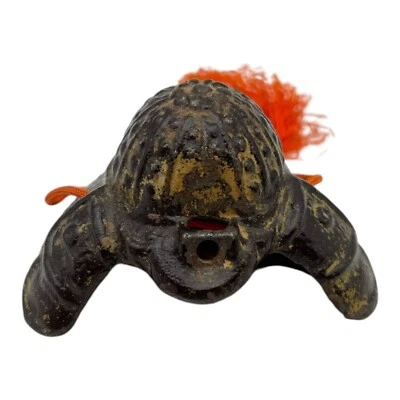 Japanese Vintage Samurai Cast Iron Miniature Helmet Kabuto - Image 1 of 4