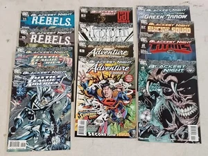 Blackest Night DC Comics Lot of 12 Crossovers - Picture 1 of 4