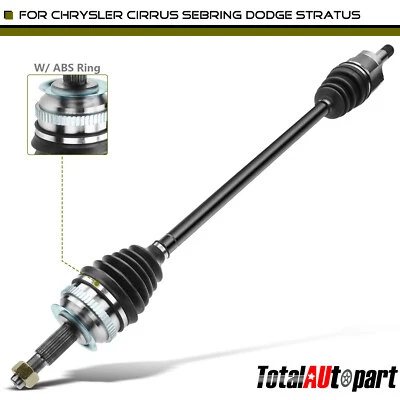 CV Axle Assembly for Chrysler Cirrus Sebring Dodge Stratus Plymouth Front Right	 - Image 1 of 4
