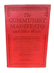 ❤THE COMMUNIST MANIFESTO & Other Works by Karl Marx Faux Leather Flex Bound NEW - Picture 1 of 5