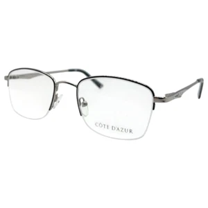 COTE D'AZUR - CDA290 C3 52/17/140 - PURPLE SILVER NEW Authentic WOMEN EYEGLASSES - Picture 1 of 2