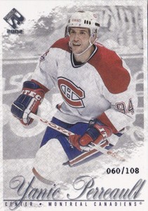 01-02 Pacific Private Stock Yanic Perreault /108 SILVER Canadiens 2001