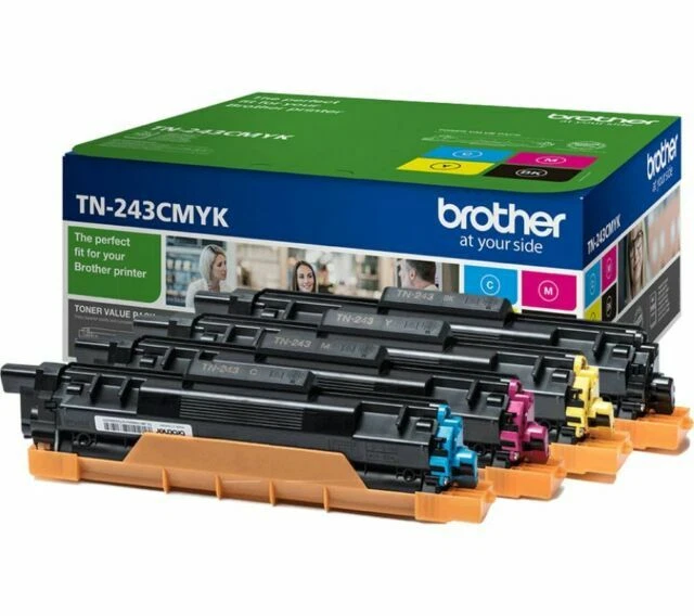 Brother TN-243CMYK Toner Cartridge - Value Pack