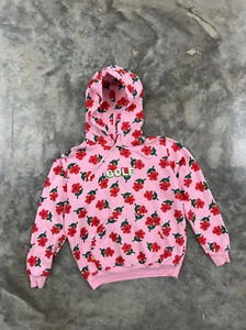 Sudadera con capucha rosa Golf Wang Find Some Time talla Pequeño futuro extraño - Imagen 1 de 4