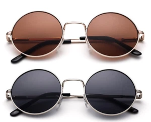 Aviator Sunglasses Kds Boys Girls Vintage Classics UV Protected Spring Frame New - Picture 1 of 7