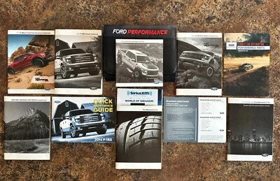 2014 Ford F150 Raptor SVT Owners Manual w/ Navigation SYNC & Case - #X - Image 1 of 4