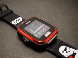 Reloj inteligente VTech Kidizoom Star Wars Primera Orden Stormtrooper con cámara. Funciona - Imagen 1 de 4
