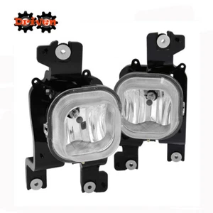 08-10 Ford F250 F350 Super Duty Fog Light Replacement Clear Lens w/Bulb Bracket - Picture 1 of 4