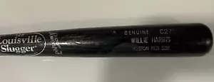 WILLIE HARRIS BOSTON RED SOX GAME USED LOUISVILLE SLUGGER BAT - Picture 1 of 2