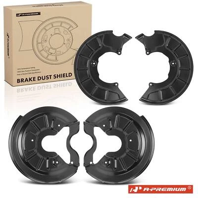 4x Protector antipolvo de freno delantero y trasero para Audi A3 2008-2013 VW Golf GTI Jetta Rabbit Foto 1 de 4