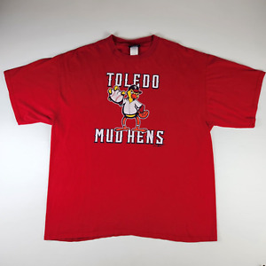 Jansport Toledo Mud Hens Baseball T-Shirt Men's Size 2XL XXL Minor League 2000s
