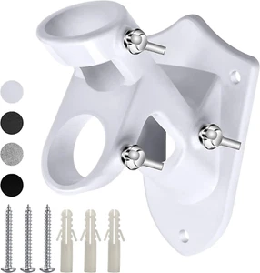 Flag Pole Holder for outside House, Heavy Duty Flag Pole Mounting Bracket, Alumi - Picture 1 of 6