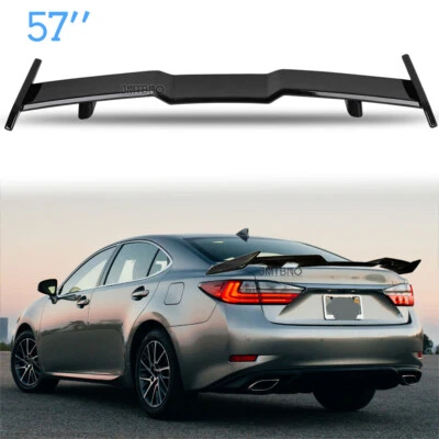 For Lexus ES300 ES330 57" Rear Trunk Lip Spoiler TRD Style Racing Wing Glossy Foto 1 de 4