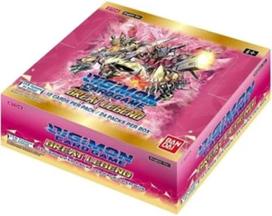 2021 Digimon TCG Great Legend Booster Box - 24 Exciting Packs! - Picture 1 of 11